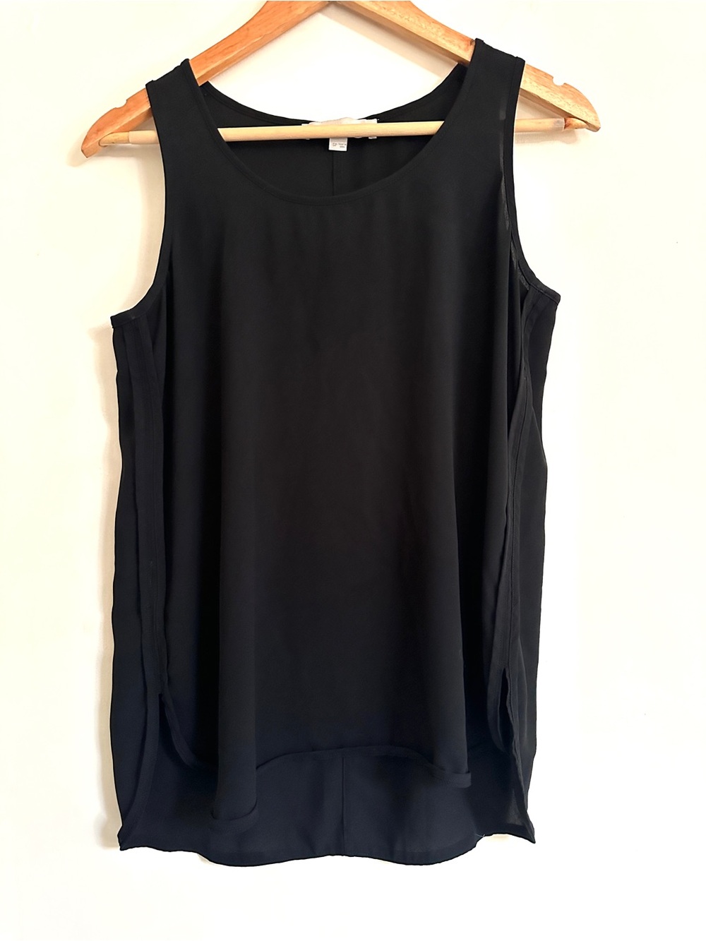 LOFT Semi Sheer Sleeveless Tank